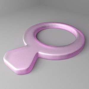3D glass ring 7 model