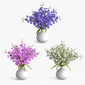 Flowering Plants Blue 3D Models for Download | TurboSquid
