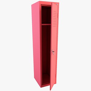locker modelled 3d max