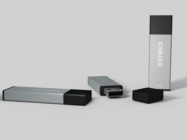 3D модель Реалистичный Pendrive - TurboSquid 634522
