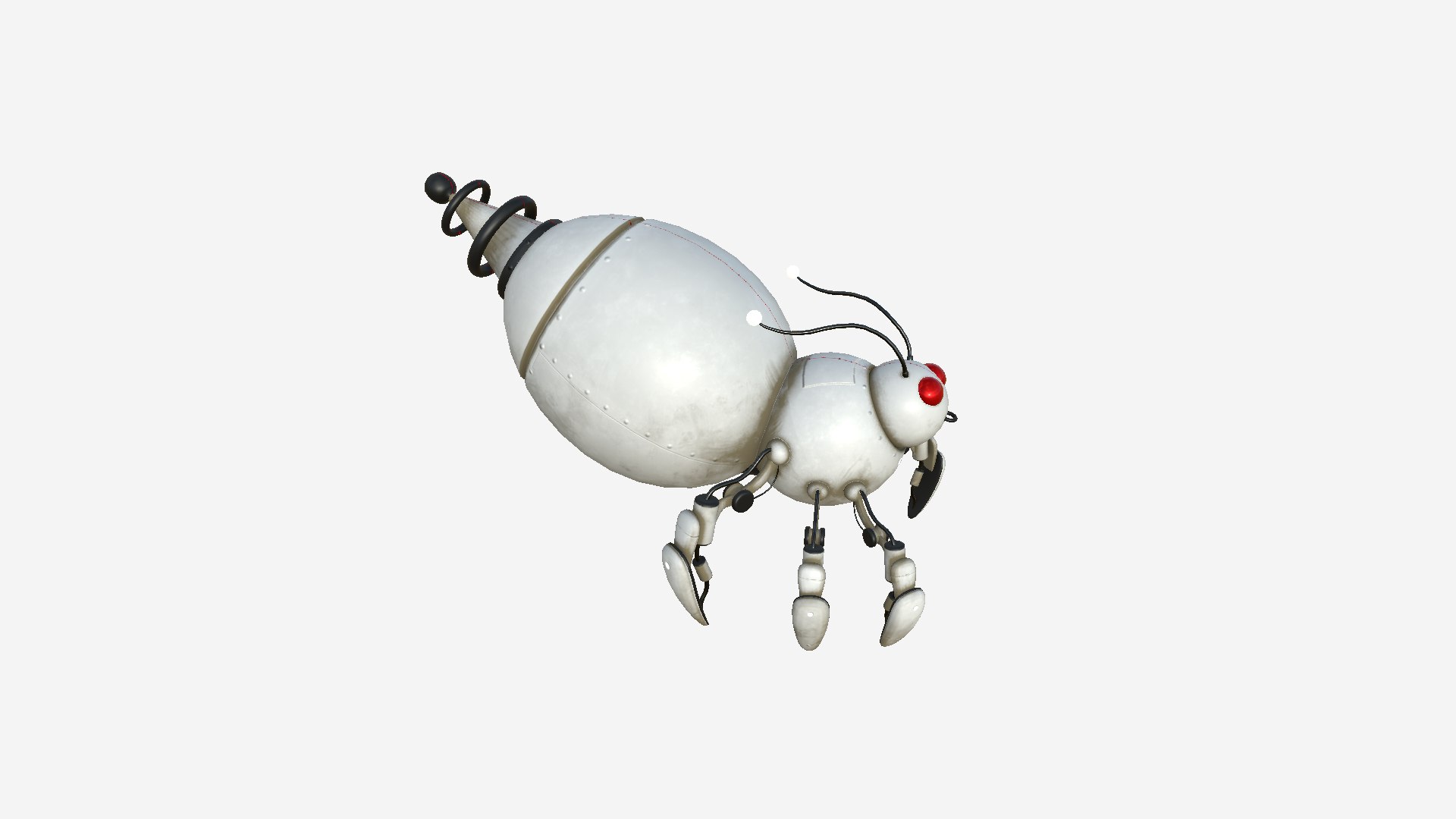 3D Cute Robot E03 White Dirt - SciFi Character Design https://p.turbosquid.com/ts-thumb/Yl/sTCpcu/kz/r31/png/1648486448/1920x1080/fit_q87/f397a8c785bea7f1879871d331a4f7f74aac4f2a/r31.jpg