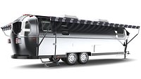 Detailed Airstream With Interior