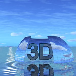 3D sky clouds