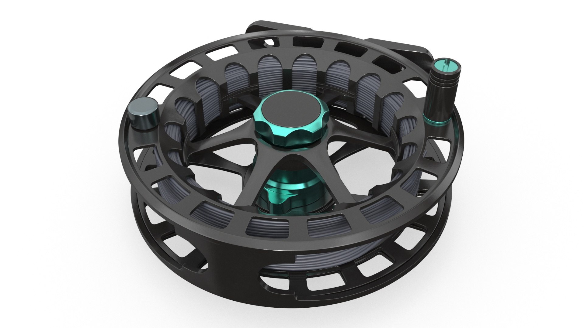 Resonate Fly Reel 3D model preview