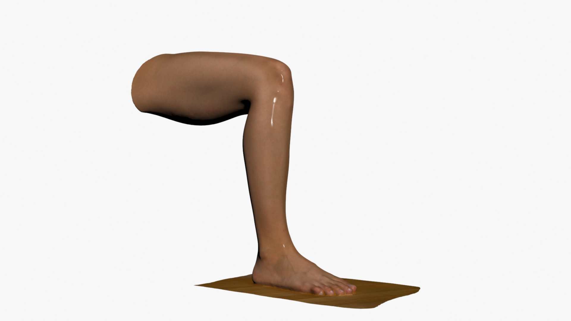 3D Model Human Leg 3D Scan High Quality - TurboSquid 1784409