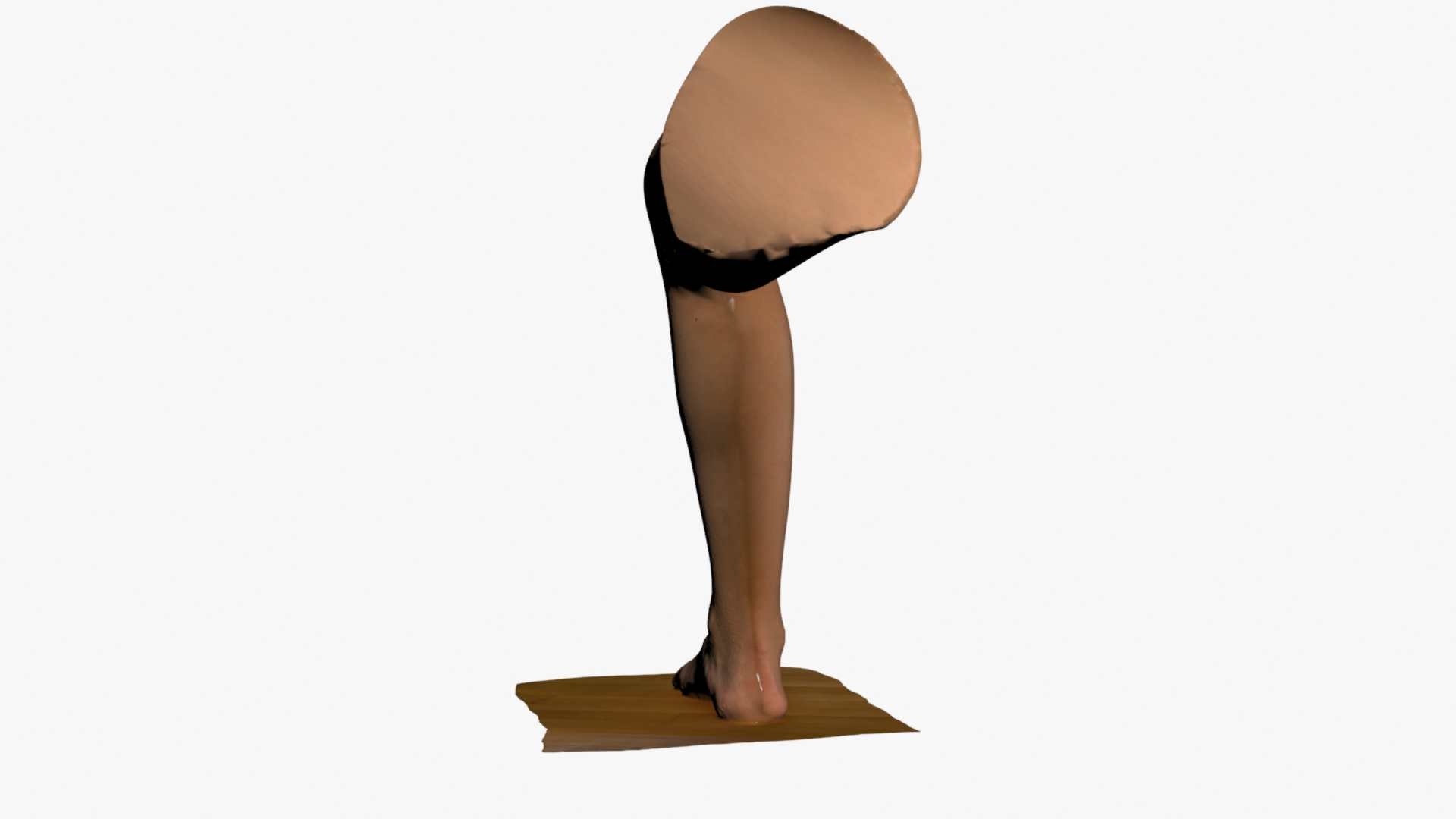3D Model Human Leg 3D Scan High Quality - TurboSquid 1784409