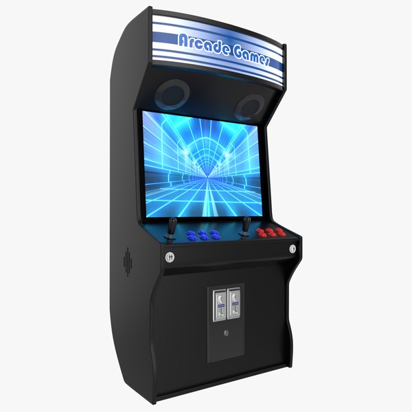 Modern Games Arcade Machine 3D model