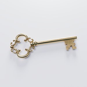 Vintage Key 3D model