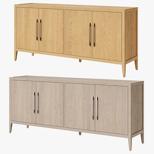 3D Restoration Hardware French Contemporary sideboard
