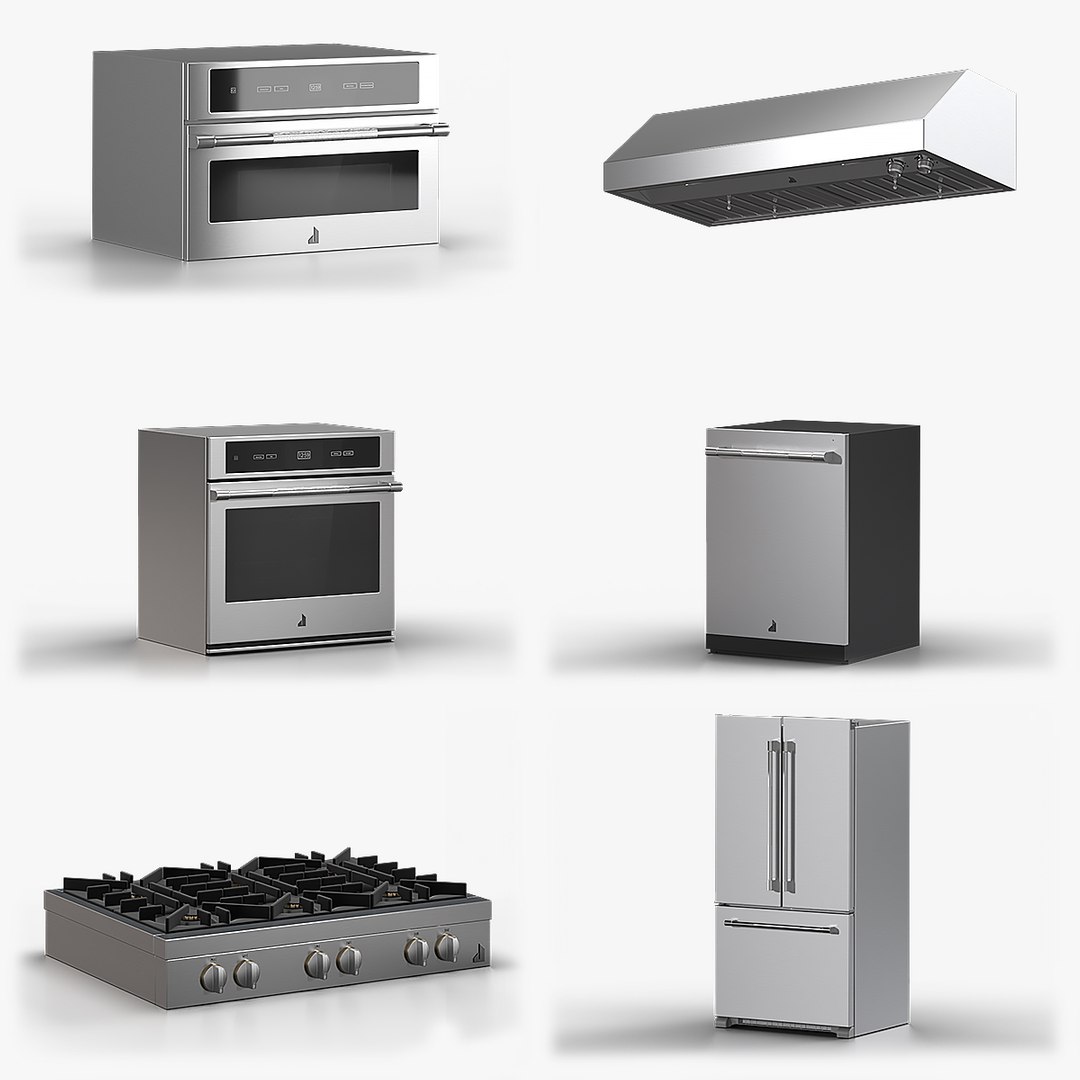 3D Jennair Kitchen Appliance Collection Model - TurboSquid 2451876