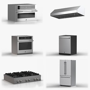 3D Jennair Kitchen Appliance Collection model