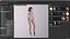 Lingerie clothes 0018 - Rig - UE5 - Unity - Blender - Animated - Realistic Female Character