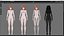 Lingerie clothes 0018 - Rig - UE5 - Unity - Blender - Animated - Realistic Female Character