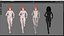 Lingerie clothes 0018 - Rig - UE5 - Unity - Blender - Animated - Realistic Female Character