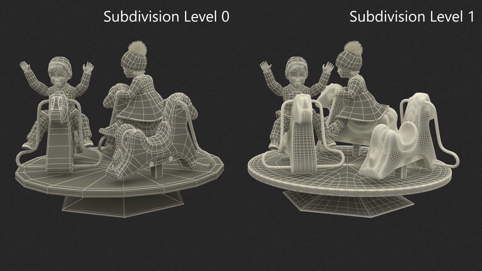 3D Little Children on Carousel https://p.turbosquid.com/ts-thumb/Ym/WGEHwi/KW/littlechildrenoncarouselmb3dmodel013/jpg/1729189829/1920x1080/fit_q87/6d73e347801208b25031d413fad155f75632e53d/littlechildrenoncarouselmb3dmodel013.jpg