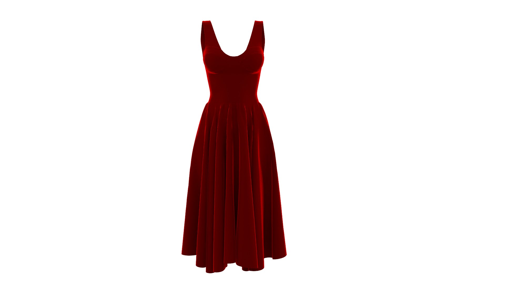 Woman gown dress 3D model - TurboSquid 1603331