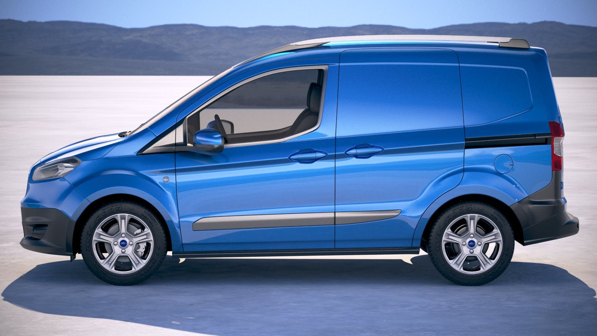 3D Transit 2018 Courier TurboSquid 1285959