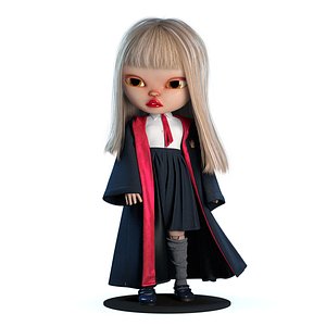3D Olivia Wizard Doll