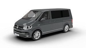 Volkswagen T6 Transporter 2019 3d model 3D model