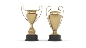 Trophy Cups 3D model