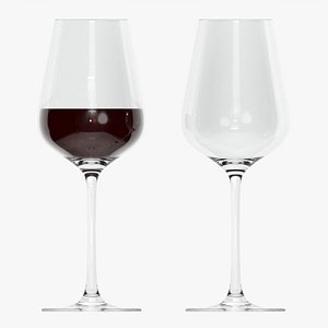 Wine glass 04 3D model