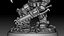 Orc 01 Armored Orc Warrior with Chainsword - 3D Print Model