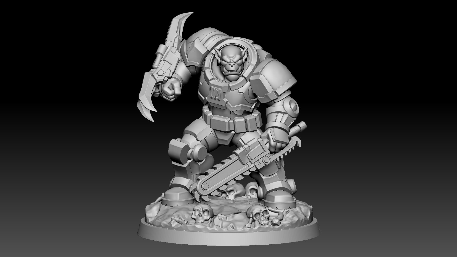 Orc 01 Armored Orc Warrior with Chainsword - 3D Print Model 3D model https://p.turbosquid.com/ts-thumb/Ym/riS6wt/vP/orc_002/jpg/1791246518/1920x1080/fit_q87/306584ab07e1959926ce99d64f74d99a502bbef6/orc_002.jpg