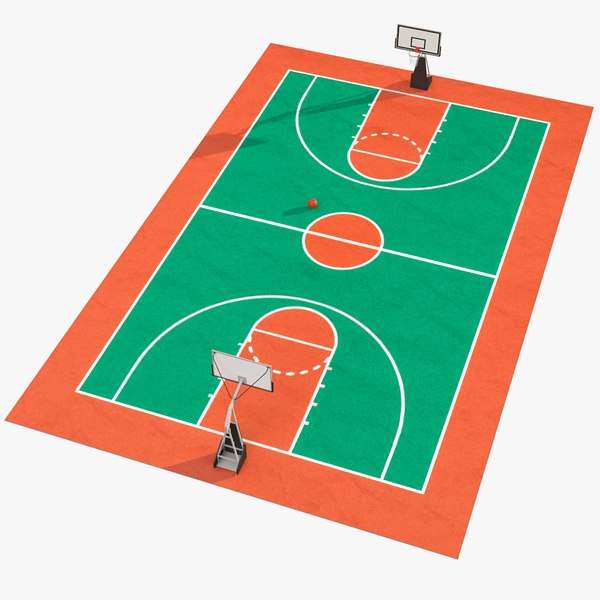 Basketball Court 02 model