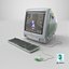 Apple iMac 1998 Green with Stickers