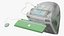 Apple iMac 1998 Green with Stickers