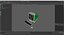 Apple iMac 1998 Green with Stickers