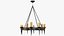 Medieval Chandelier 8K PBR Textures