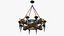Medieval Chandelier 8K PBR Textures