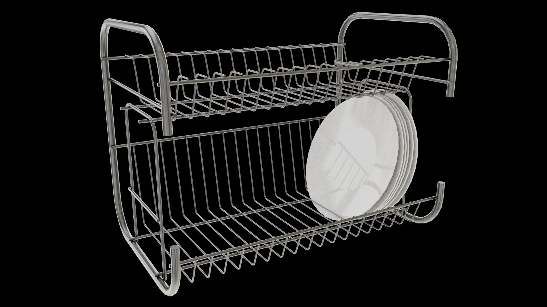 IKEA LILLHAVET Multifunctional dish rack set | 3D model