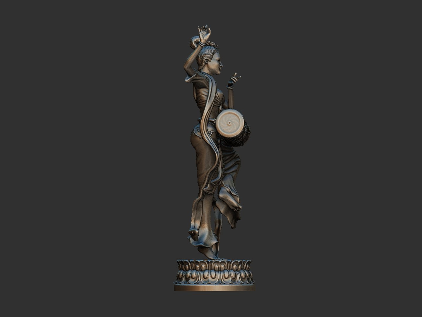 3D Flying Apsaras Model - TurboSquid 1325665