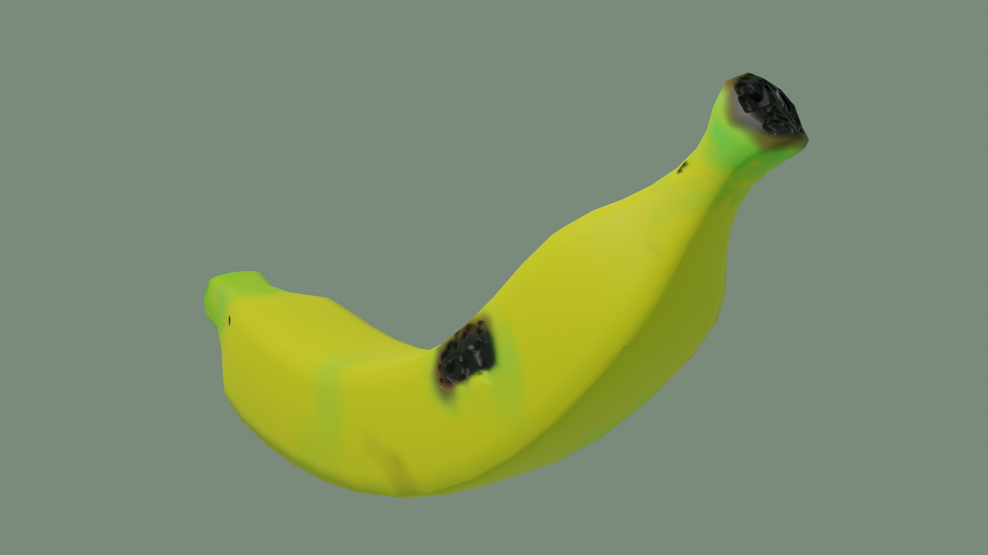 Free Banana Model TurboSquid 2006439