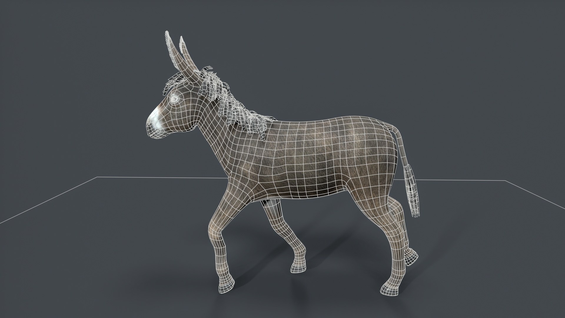 donkey 3D model https://p.turbosquid.com/ts-thumb/Yn/Gc2TAq/Zp/tbrender/jpg/1761122812/1920x1080/fit_q87/6f6603d8037e618795d4b41660e7d1d9f5b7e5bd/tbrender.jpg