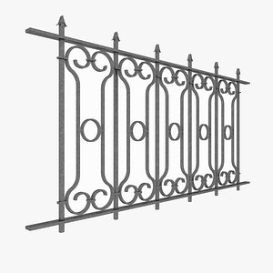 3D Wrought Iron 2 model