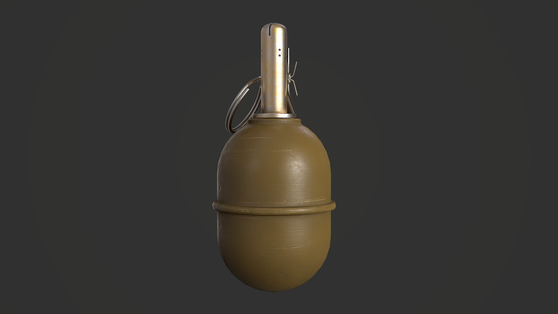 Grenade RGD-5 Game Ready PBR 3D Model - TurboSquid 1950248