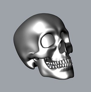 skull jewelry 3D model