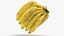 Świeży kiść bananów – skanowanie 3D