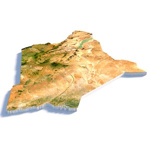 Kenya Terrain Map