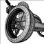 classic tricycle 3d model