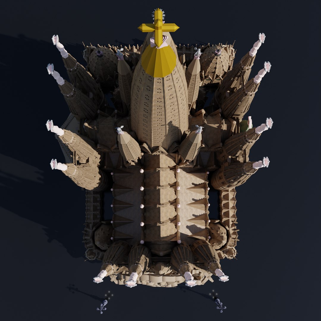 3D La Sagrada Familia model https://p.turbosquid.com/ts-thumb/Yn/PKv03s/N4/2/png/1690747909/1920x1080/fit_q87/19c508eef46517dfa52972d84f6e211b6ca31eab/2.jpg