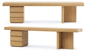 Ander Wooden Console  by Bpoint Design