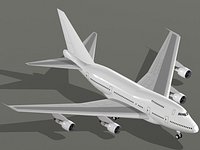 Boeing 747-SP Airplane