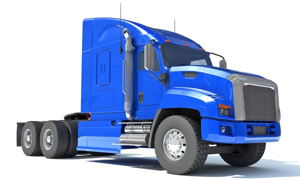 3D freightliner truck