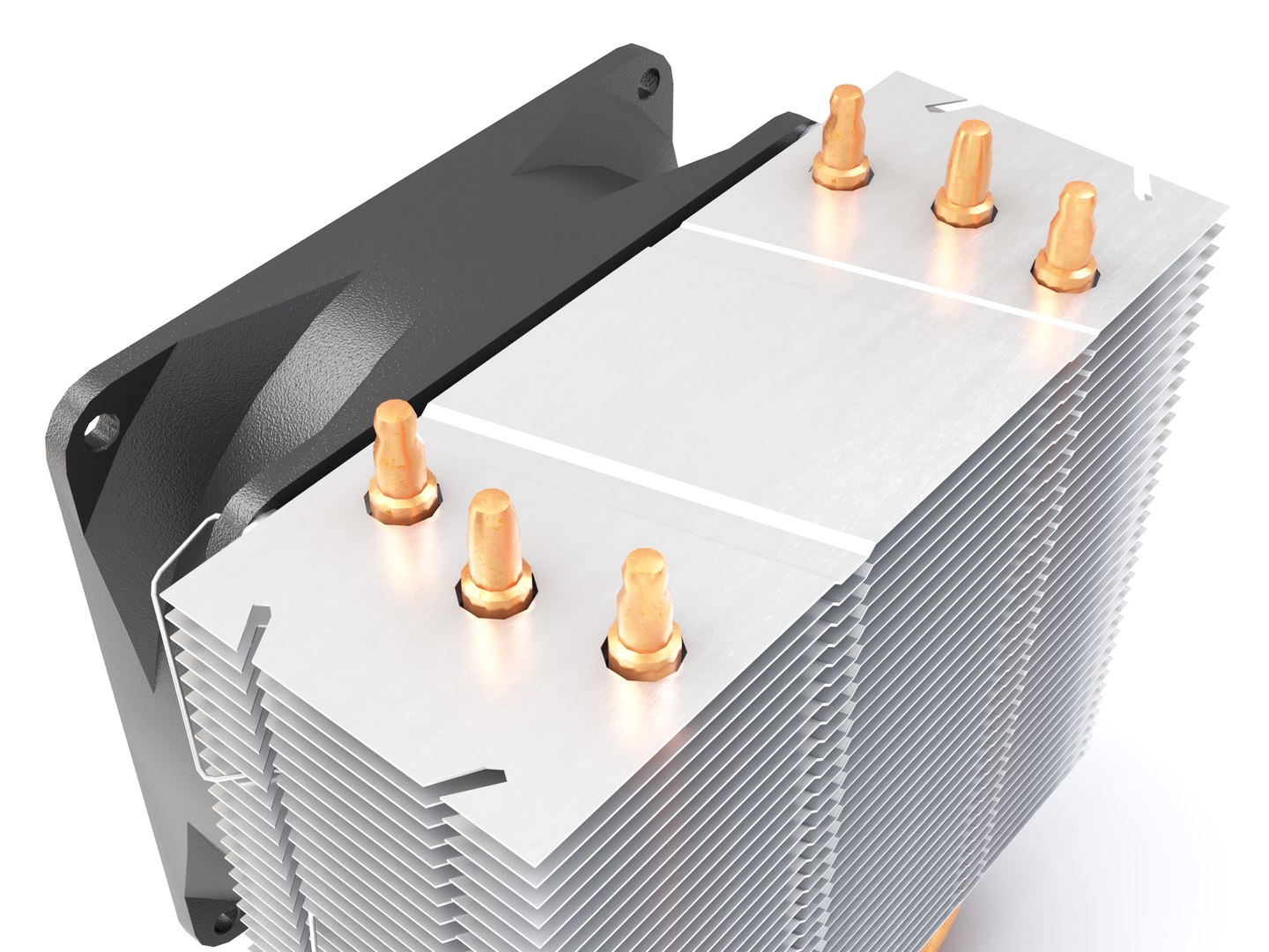 CPU Cooler Model - TurboSquid 1885552