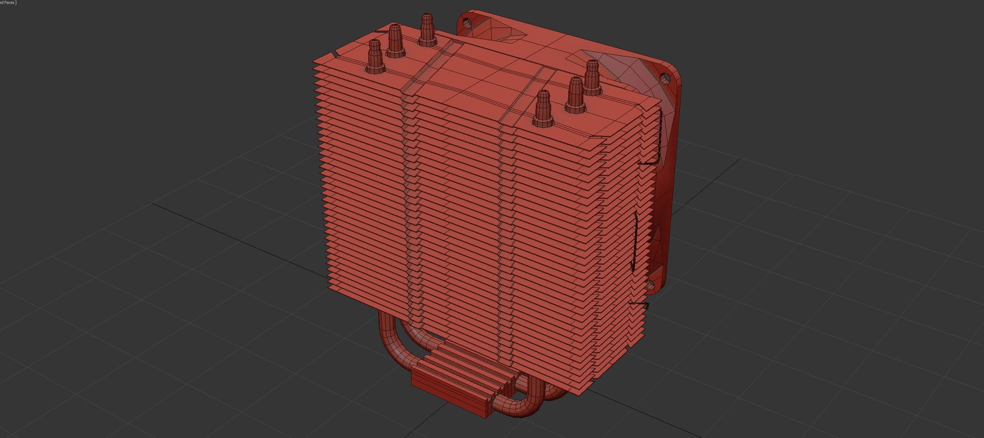 CPU Cooler Model - TurboSquid 1885552