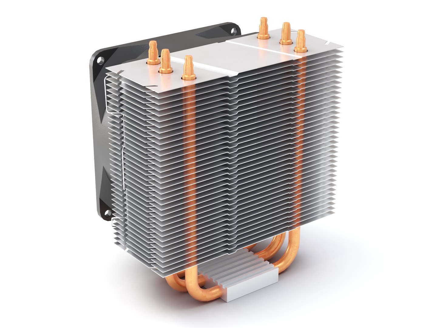 CPU Cooler Model - TurboSquid 1885552